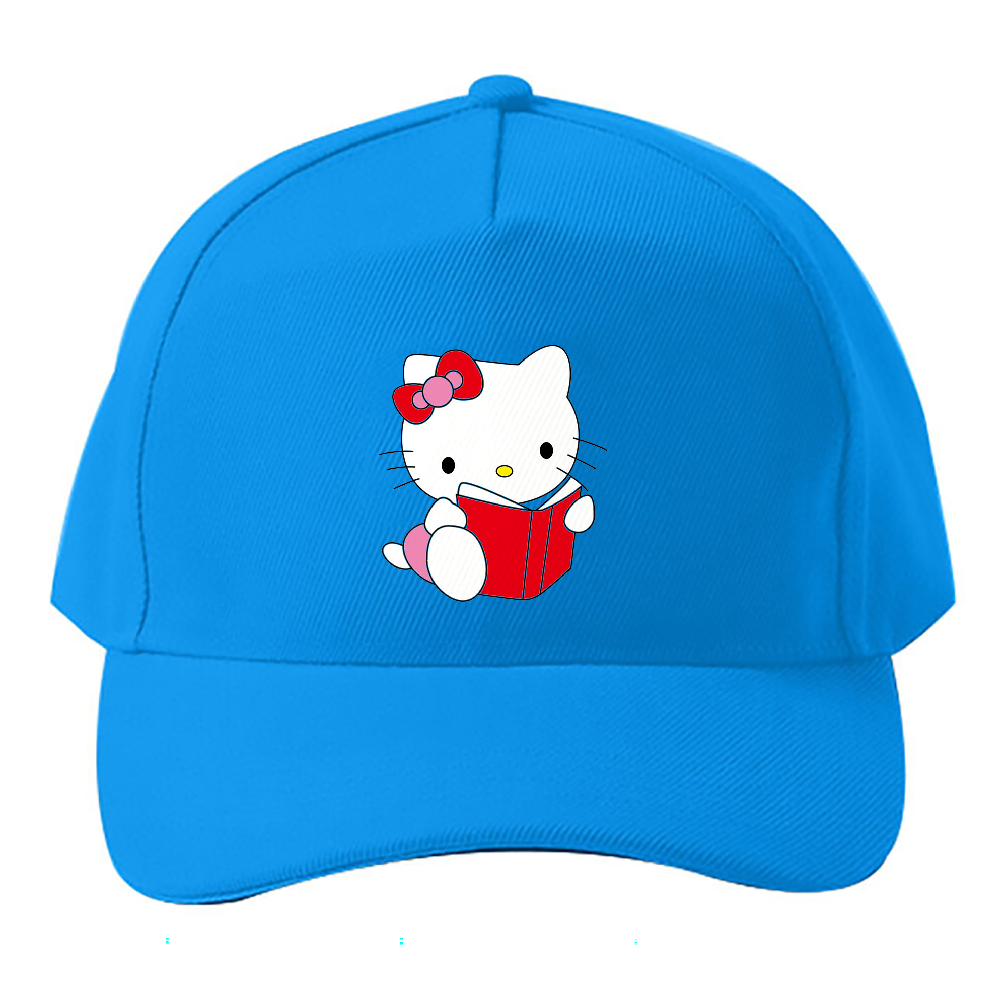 （画像用） Hello Kitty ハローキティ ベースボールキャップ 綿100％ 男女兼用 帽子 スポーツ